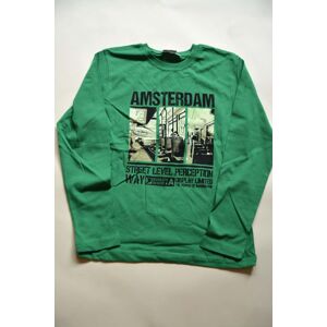 tričko chlapčenské s dlhým rukávom, Wendee, ozfb101643-1, zelená - 104 | 4roky