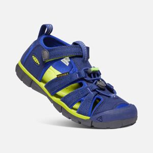 Dětské sandály SEACAMP II CNX, BLUE DEPTHS/CHARTREUSE, 1022993/1022978, modrá - 32/33