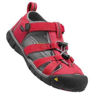 Detské sandále SEACAMP II C, racing red/gargoyle-červená, Keen, 1014470, červená - 27/28