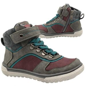 topánky chlapčenské celoročné, Bugga, B00146-09, šedá - 28