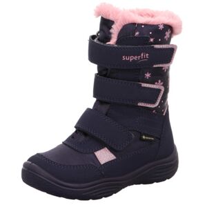 zimné topánky dievčenské CRYSTAL GTX, Superfit, 1-009092-8000, modrá - 34