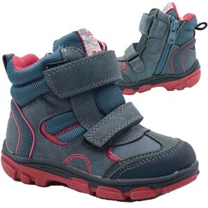 topánky detské zimné, Bugga, B00143-04, modrá - 26