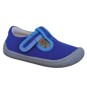 papuče chlapčenské barefoot KIRBY BLUE, Protetika, modrá - 30