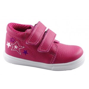 dievčenská celoročná obuv J022 / M / V - hviezdy ružová, JONAP, ružová - 25