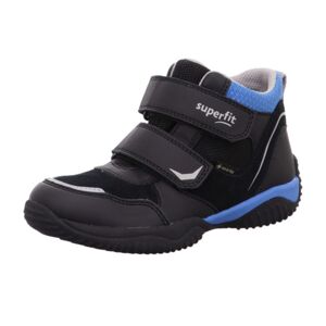 Chlapčenská celoročná športová obuv STORM GTX, Superfit, 1-009385-0010, čierná - 36