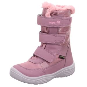 zimné topánky dievčenské CRYSTAL GTX, Superfit, 1-009092-8500, růžová - 34