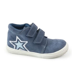 chlapčenská celoročná barefoot obuv J022/S/V/Star blue, jonap, blue - 26