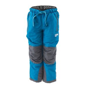 outdoorové športové nohavice s fleecovou podšívkou, Pidilidi, PD1121-04, modrá - 98 | 3roky
