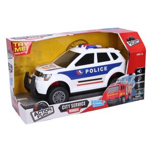Policajné auto s účinkami zotrvačníka 31 cm, Wiky Vehicles, W012418