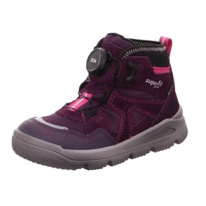 Dievčenské zimné topánky MARS GTX, zapínanie BOA, Superfit, 1-009085-8500, fialová - 35