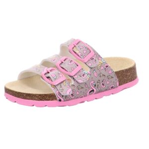 Dievčenské korkové papuče FOOTBAD, Superfit, 1-800113-2030, ružová - 35