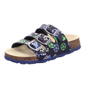 chlapčenské korkové papuče FOOTBAD, Superfit, 1-800113-8020, modrá - 33