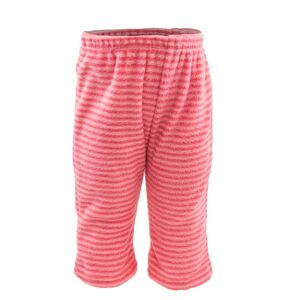 Detské fleezové nohavice, ružové - 74 | 9m