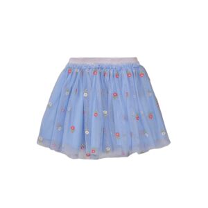 Dievčenská vrstvená sukňa, Minoti, Chain 5, modrá - 98/104