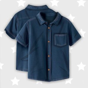 Chlapčenské polo tričko s krátkym rukávom, Minoti, Valley 7, modrá - 98/104 | 3/4let