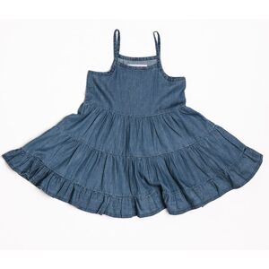 Šaty dievčenské: odľahčená džínsovina, Minoti, daydream 10, holka - 98/104