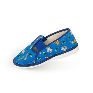 detské papuče s gumičkou, HP Cechtín, HP000555, svetlomodré, rôzne motívy - 30