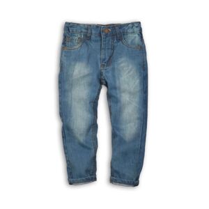 Nohavice chlapčenské džínsové s elastanom, Minoti, STATE 10, světle modrá - 140/146