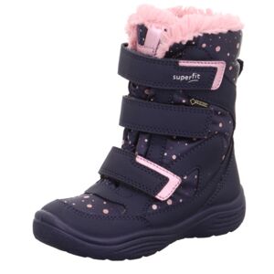 Dievčenské zimné topánky CRYSTAL GTX, Superfit, 1-009090-8000, modrá - 26