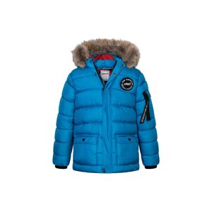Puffa chlapčenský nylonový kabát, Minoti, Sound 1, modrý - 98/104 | 3/4let