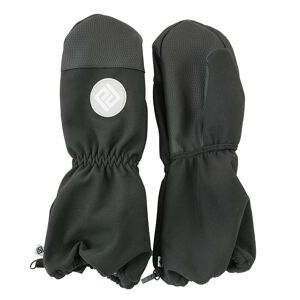 Detské softshellové rukavice na palec, Pidilidi, PD1128-10, čierna - 6 | 6let