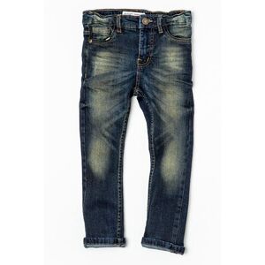 Nohavice chlapčenské džínsové s elastanom, Minoti, NINETY 6, modrá - 98/104 | 3/4let