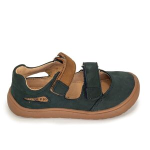 Chlapčenské sandále Barefoot PADY BROWN, Protetika, hnedé - 28