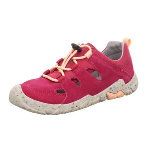 Dievčenská celoročná obuv Barefit TRACE, Superfit, 1-006037-5000, červená - 32