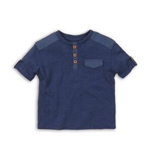 Tričko chlapčenské s krátkym rukávom, Minoti, CACTUS 7, modrá - 56/62 | 0-3m