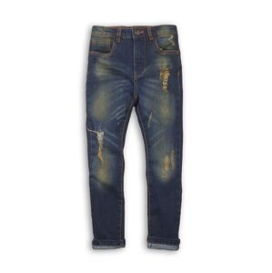 Nohavice chlapčenské džínsové s elastanom, Minoti, EXPO 7, kluk - 140/146