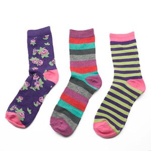 ponožky dievčenské, 3pack, Pidilidi, PD0124, holka - 27-30