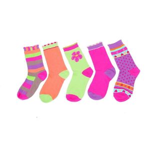Detské farebné ponožky, Pidilidi, PD513, holka - 10-11