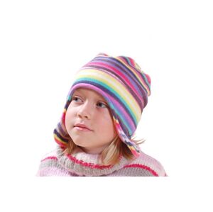 čiapky dievčenské fleezová, Bugga, PD621, mix - 116 | 6let
